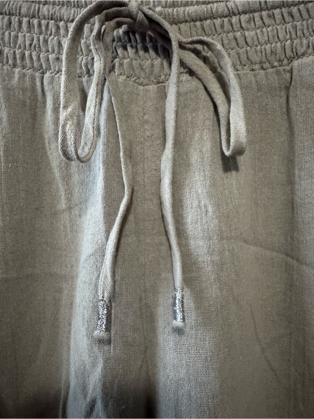 FREE PEOPLE Taye Smocked Cotton Capris - Picture 11 of 14